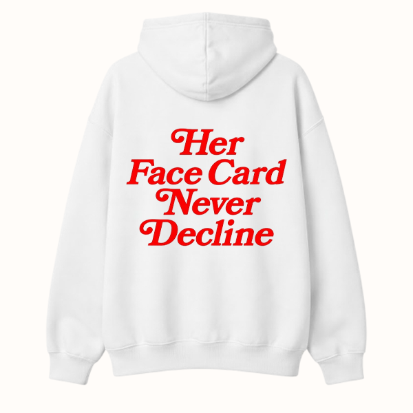 Face Card Hoodie