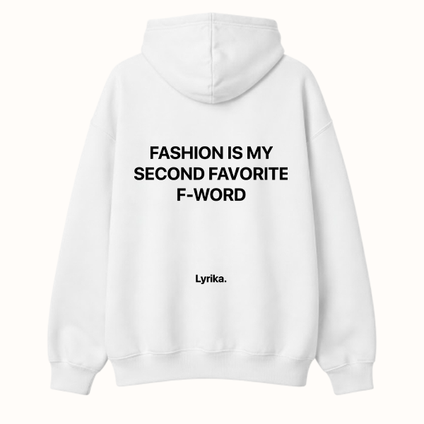 FASHION IS MY SECOND FAVORITE